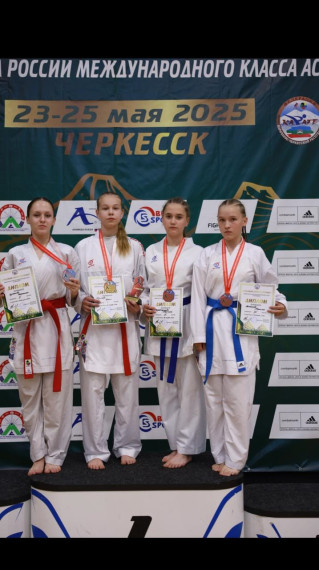 Всероссийские соревнования по каратэ.